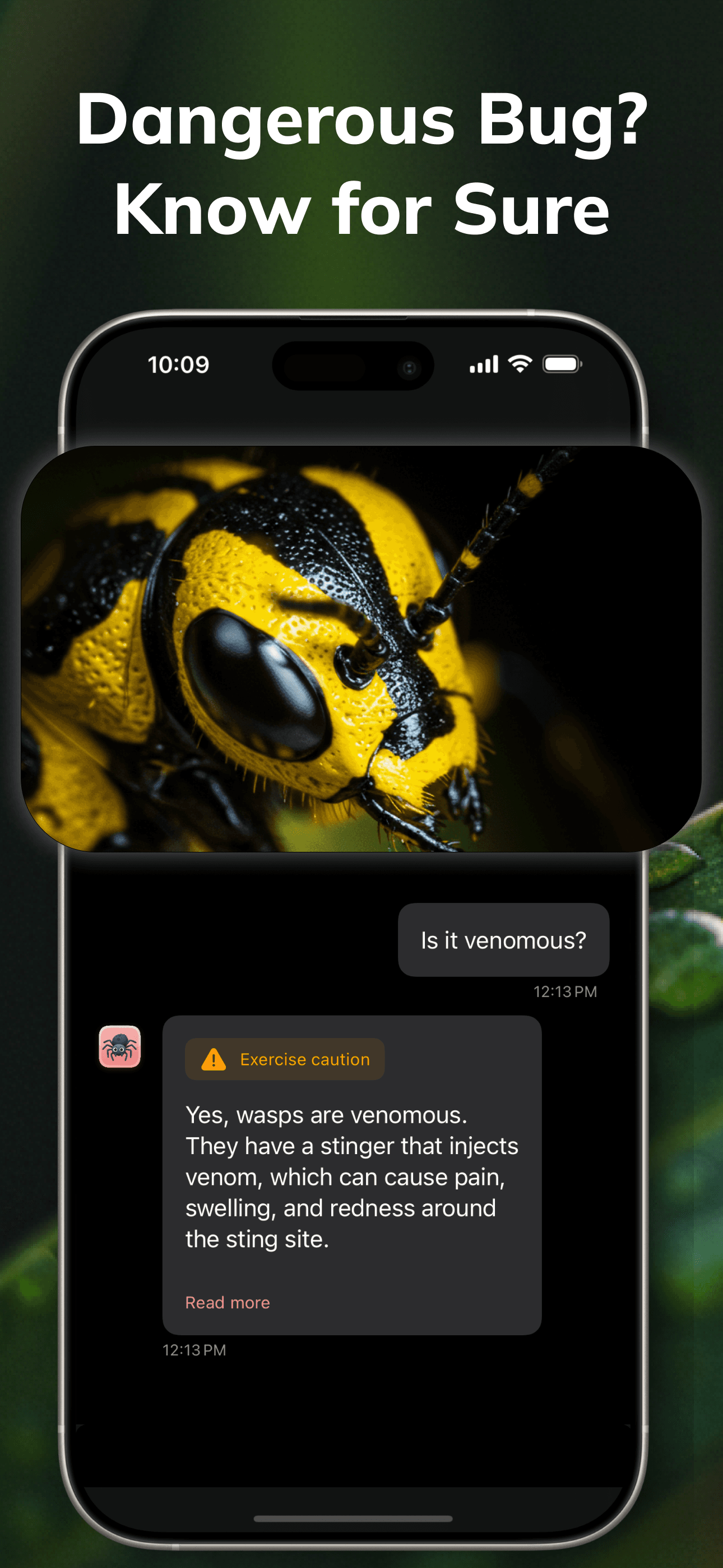 Get bug identification result
